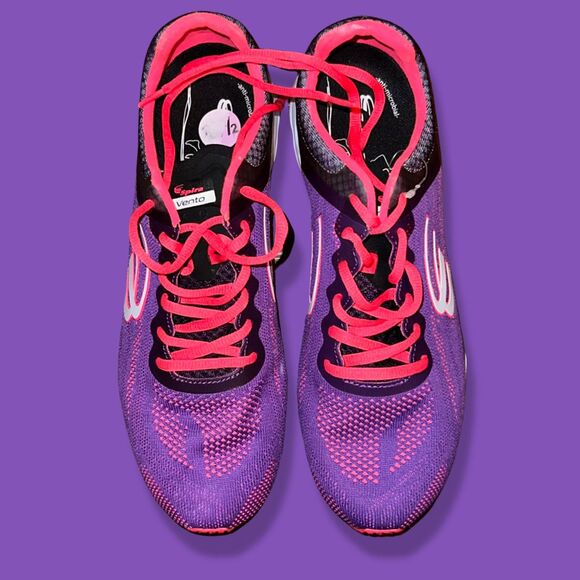 Spira Women's Vento Training Shoes With Springs Ortho Running Purple/Pink Size 1 - Picture 6 of 7